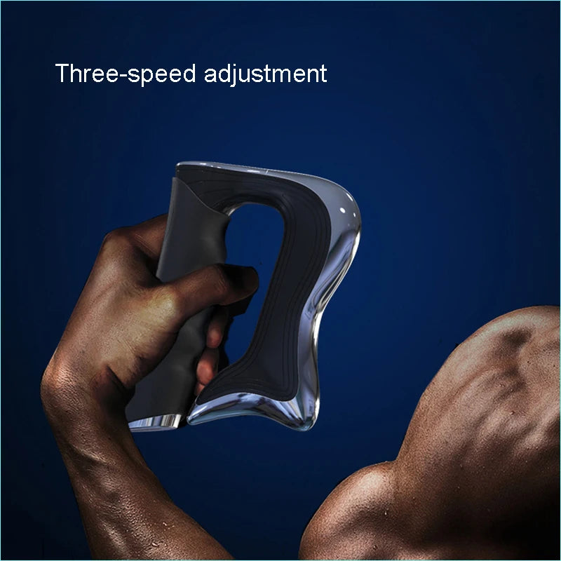 Electric Fascia Gun Electric Muscle Stimulation Massage Muscle Relax Electric Scraping Fascia Knife Muscle Massager