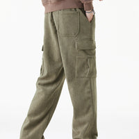 Leo | Woolen Corduroy Cargo Pants