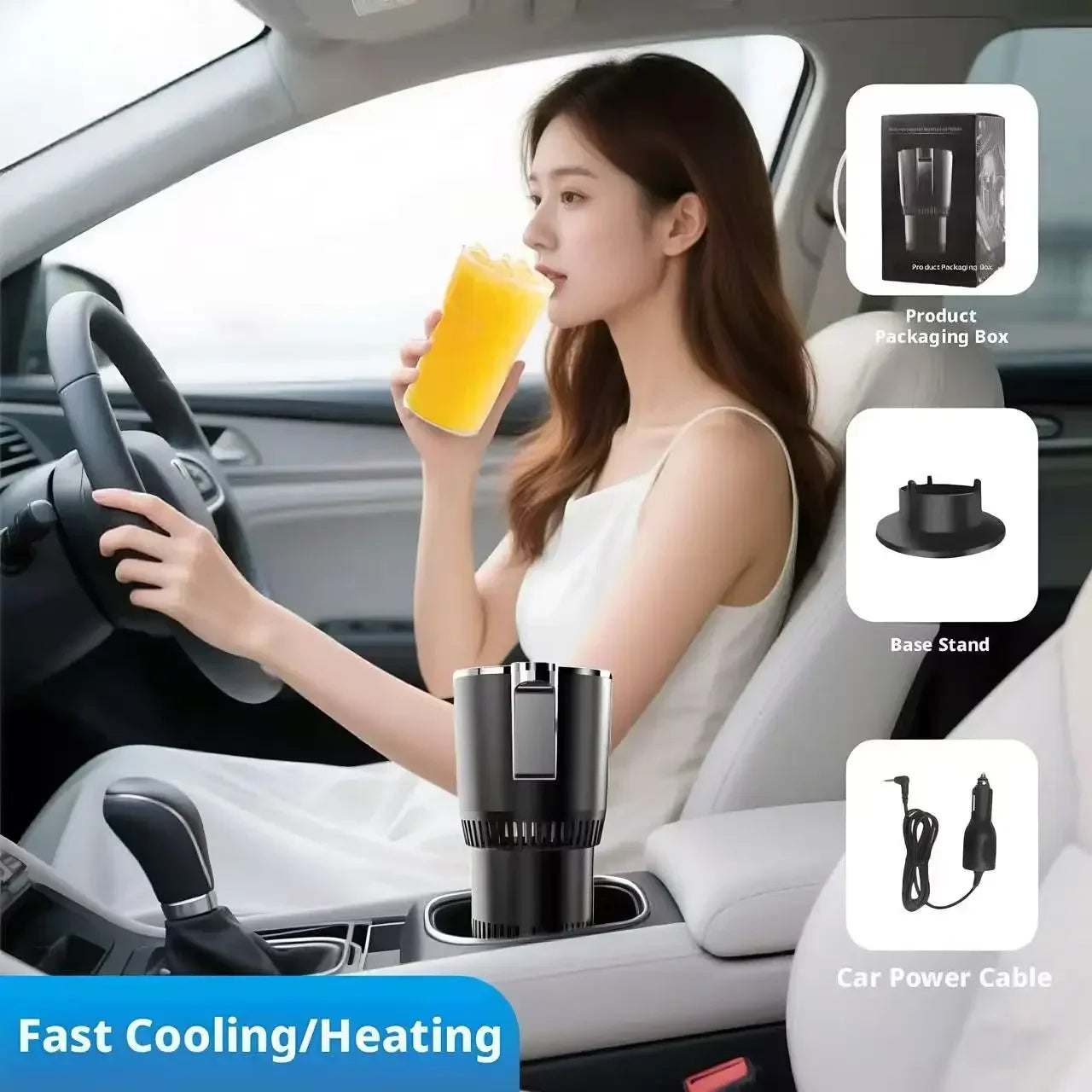 ChillDrive™ Smart Cup Cooler & Warmer