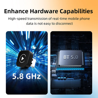 DriveLink™ Pro Wireless CarPlay & Android Auto Adapter
