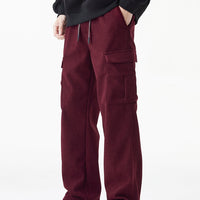 Leo | Woolen Corduroy Cargo Pants
