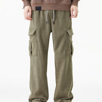 Leo | Woolen Corduroy Cargo Pants