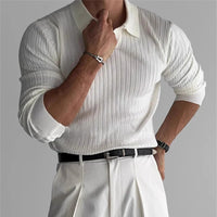 Luca | Muscle Polo Knit Sweater