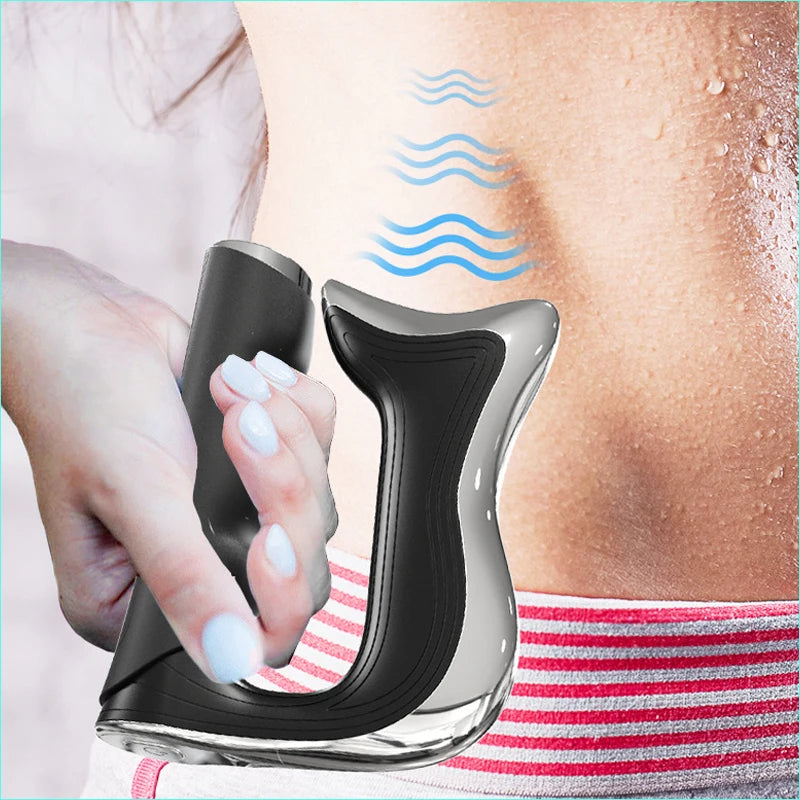 Electric Fascia Gun Electric Muscle Stimulation Massage Muscle Relax Electric Scraping Fascia Knife Muscle Massager