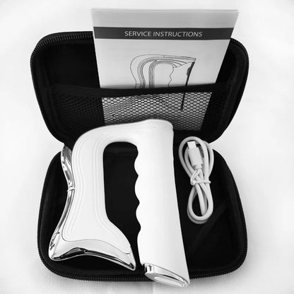 Electric Fascia Gun Electric Muscle Stimulation Massage Muscle Relax Electric Scraping Fascia Knife Muscle Massager