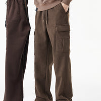 Leo | Woolen Corduroy Cargo Pants