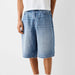 Mason Denim Wide Leg Shorts