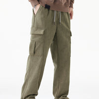 Leo | Woolen Corduroy Cargo Pants