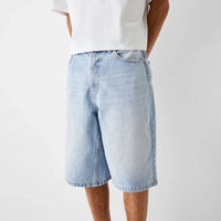 Mason Denim Wide Leg Shorts