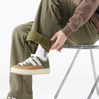 Leo | Woolen Corduroy Cargo Pants